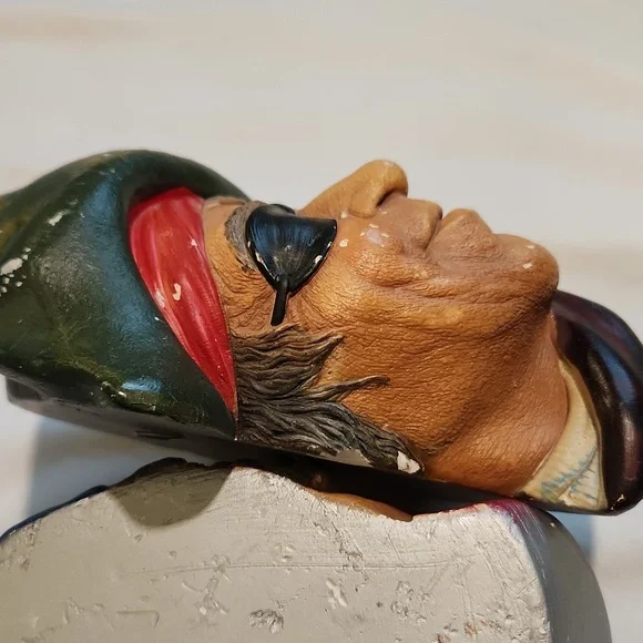 Vintage | England Legend Smuggler | Chalk Ware| Wall Art | 1973 - Picture 6 of 6